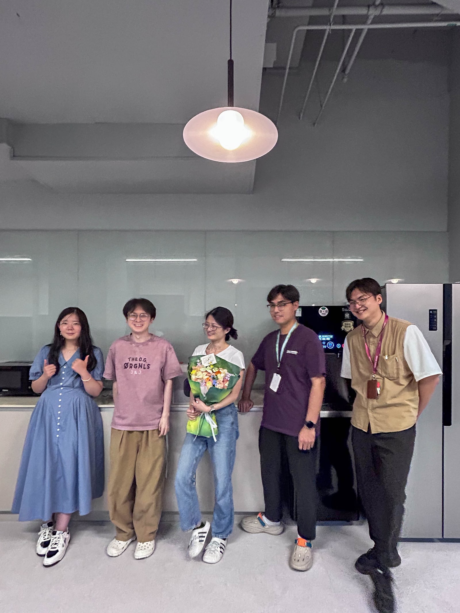 Lab members together